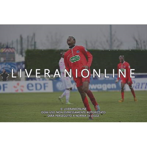 Deception Sayon KEITA - 03.01.2015 - Bobigny / Evian Thonon - Coupe de France Photo : Dave Winter / Icon Sport AG ALDO LIVERANI SAS ONLY ITALY