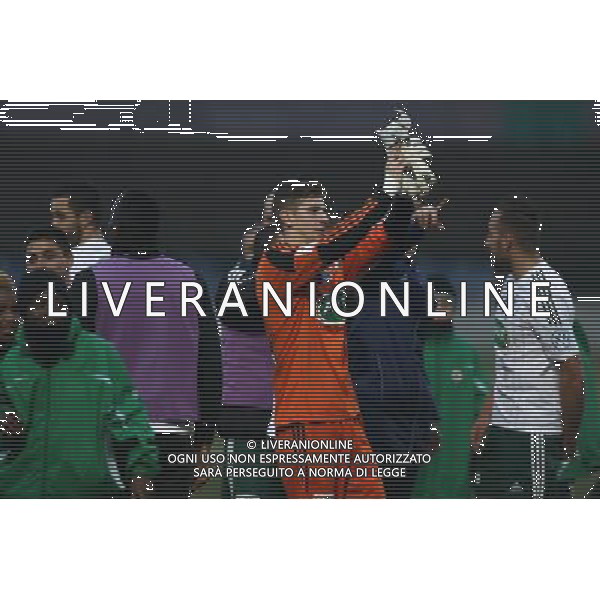 Joie Red Star - Bobby ALLAIN - 03.01.2015 - Red Star / Arles Avignon - Coupe de France Photo : Sebastien Muylaert / Icon Sport AG ALDO LIVERANI SAS ONLY ITALY