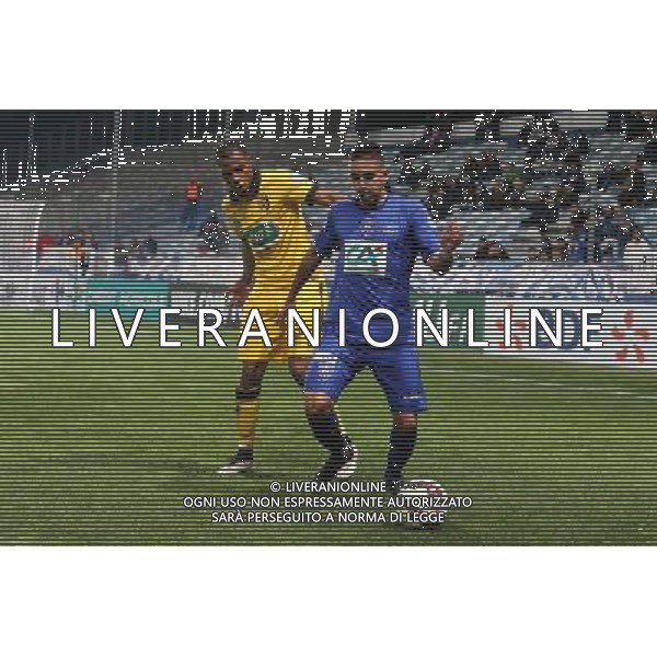 Ryad BOUDEBOUZ - 03.01.2014 - Bastia / Lille - Coupe de France - Photo : Michel Maestracci / Icon Sport AG ALDO LIVERANI SAS ONLY ITALY