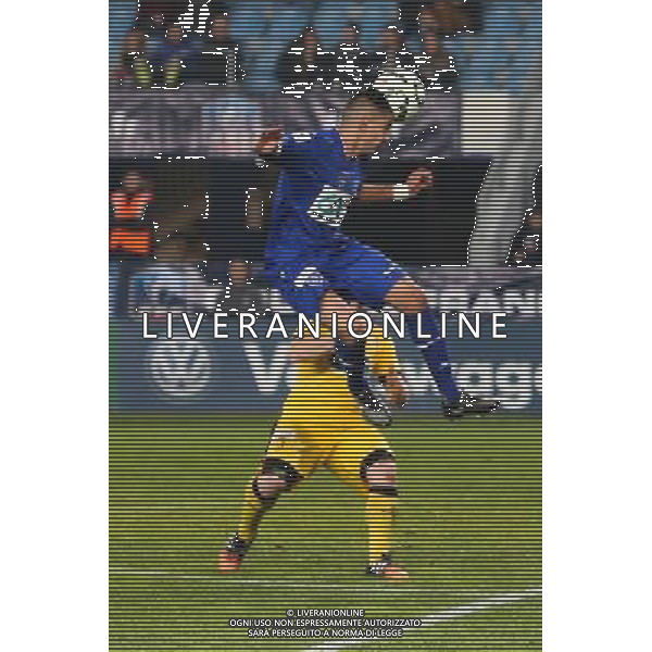 Ryad BOUDEBOUZ - 03.01.2014 - Bastia / Lille - Coupe de France - Photo : Michel Maestracci / Icon Sport AG ALDO LIVERANI SAS ONLY ITALY