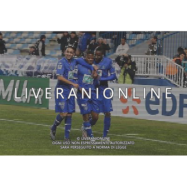 Joie Floyd AYITE - 03.01.2014 - Bastia / Lille - Coupe de France - Photo : Michel Maestracci / Icon Sport AG ALDO LIVERANI SAS ONLY ITALY