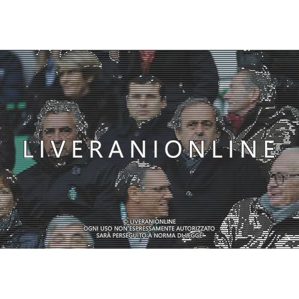 Dominique ROCHETEAU / Michel PLATINI - 04.01.2015 - Saint Etienne / Nancy - Coupe de France Photo : Jean Paul Thomas / Icon Sport AG ALDO LIVERANI SAS ONLY ITALY