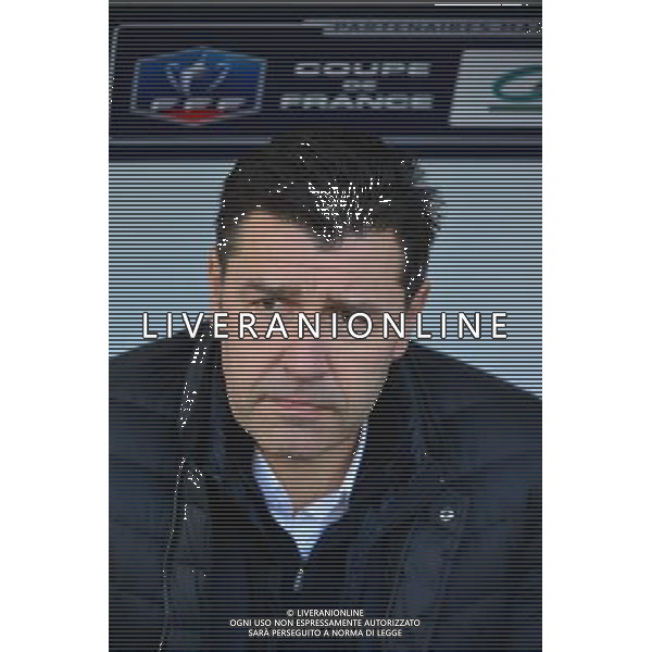 Hubert FOURNIER - 04.01.2015 - Lens / Lyon - Coupe de France Photo : Dave Winter / Icon Sport AG ALDO LIVERANI SAS ONLY ITALY