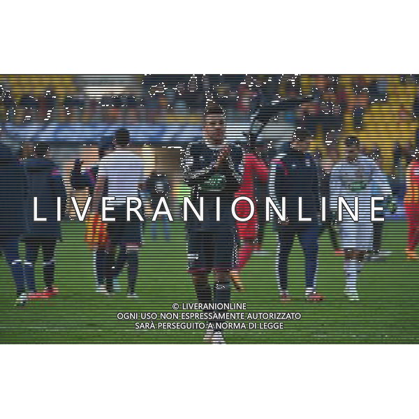Joie Corentin TOLISSO - 04.01.2015 - Lens / Lyon - Coupe de France Photo : Dave Winter / Icon Sport AG ALDO LIVERANI SAS ONLY ITALY