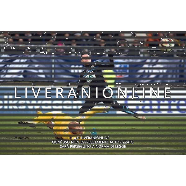 Paul CATTIER / Florian THAUVIN - 04.01.2015 - Grenoble / Marseille - Coupe de France Photo : Gaston Petrelli / Icon Sport AG ALDO LIVERANI SAS ONLY ITALY