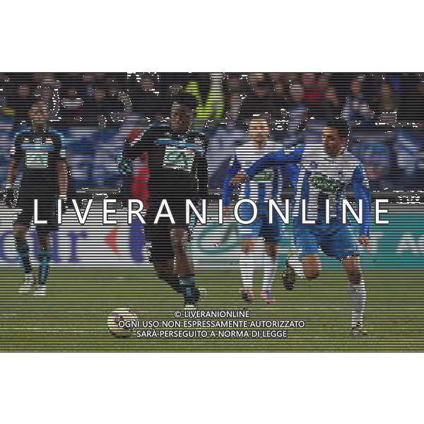Michy BATSHUAYI - 04.01.2015 - Grenoble / Marseille - Coupe de France Photo : Gaston Petrelli / Icon Sport AG ALDO LIVERANI SAS ONLY ITALY