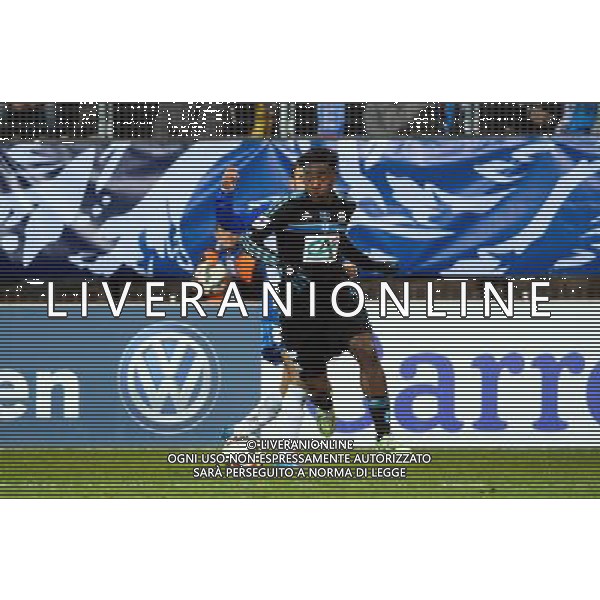 Michy BATSHUAYI - 04.01.2015 - Grenoble / Marseille - Coupe de France Photo : Gaston Petrelli / Icon Sport AG ALDO LIVERANI SAS ONLY ITALY