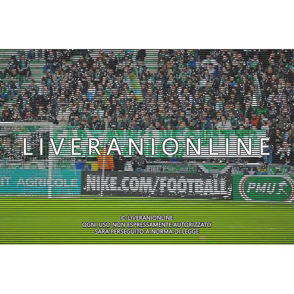 Banderole supporters Saint Etienne - 04.01.2015 - Saint Etienne / Nancy - Coupe de France Photo : Jean Paul Thomas / Icon Sport ag aldo liverani sas only italy