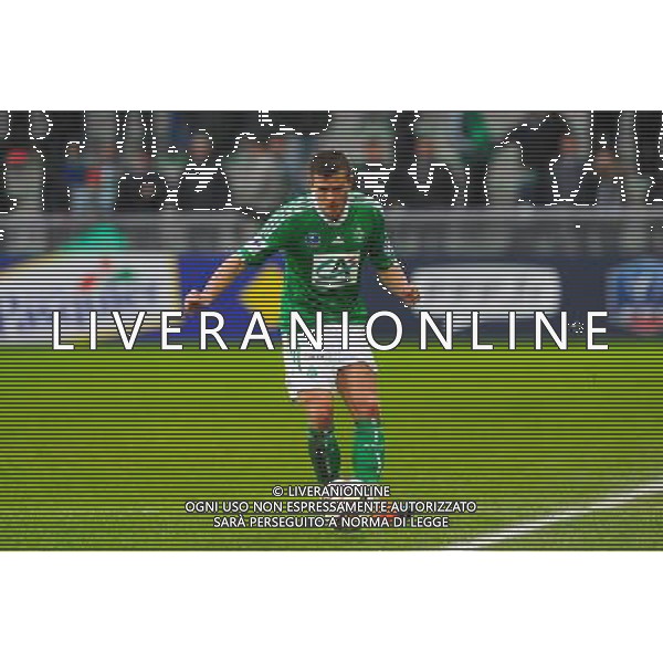 Franck TABANOU - 04.01.2015 - Saint Etienne / Nancy - Coupe de France Photo : Jean Paul Thomas / Icon Sport ag aldo liverani sas only italy