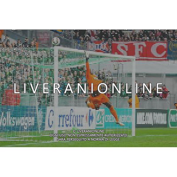 Guy Roland NDY ASSEMBE - 04.01.2015 - Saint Etienne / Nancy - Coupe de France Photo : Jean Paul Thomas / Icon Sport ag aldo liverani sas only italy
