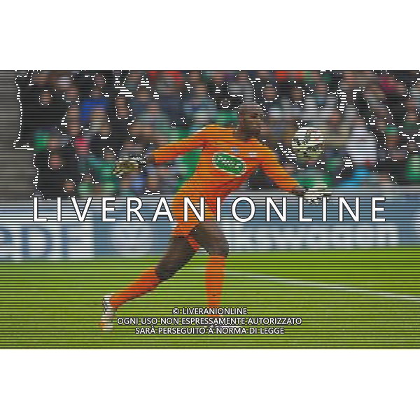 Guy Roland NDY ASSEMBE - 04.01.2015 - Saint Etienne / Nancy - Coupe de France Photo : Jean Paul Thomas / Icon Sport ag aldo liverani sas only italy
