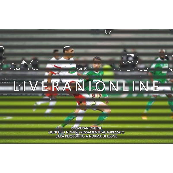 Jonathan IGLESIAS - 04.01.2015 - Saint Etienne / Nancy - Coupe de France Photo : Jean Paul Thomas / Icon Sport ag aldo liverani sas only italy