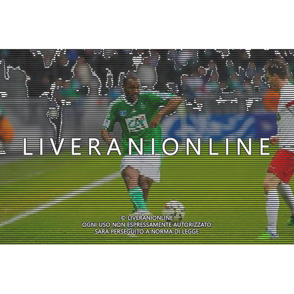 Kevin THEOPHILE CATHERINE - 04.01.2015 - Saint Etienne / Nancy - Coupe de France Photo : Jean Paul Thomas / Icon Sport ag aldo liverani sas only italy