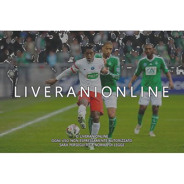 Mana DEMBELE - 04.01.2015 - Saint Etienne / Nancy - Coupe de France Photo : Jean Paul Thomas / Icon Sport ag aldo liverani sas only italy