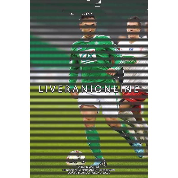 Mevlut ERDING - 04.01.2015 - Saint Etienne / Nancy - Coupe de France Photo : Jean Paul Thomas / Icon Sport ag aldo liverani sas only italy