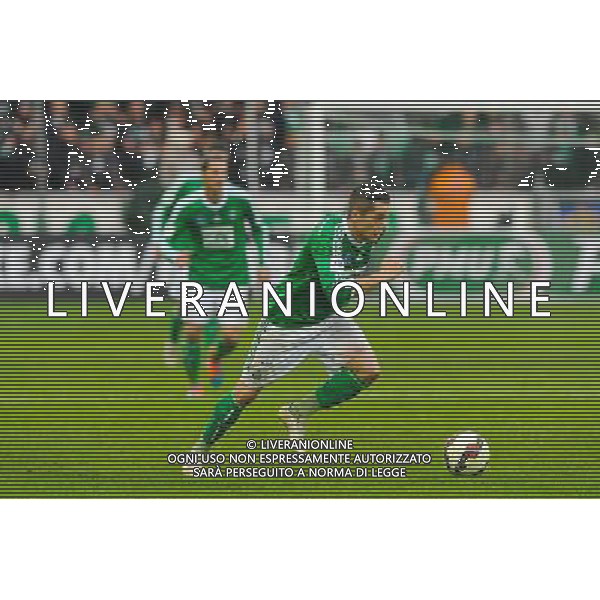 Romain HAMOUMA - 04.01.2015 - Saint Etienne / Nancy - Coupe de France Photo : Jean Paul Thomas / Icon Sport ag aldo liverani sas only italy