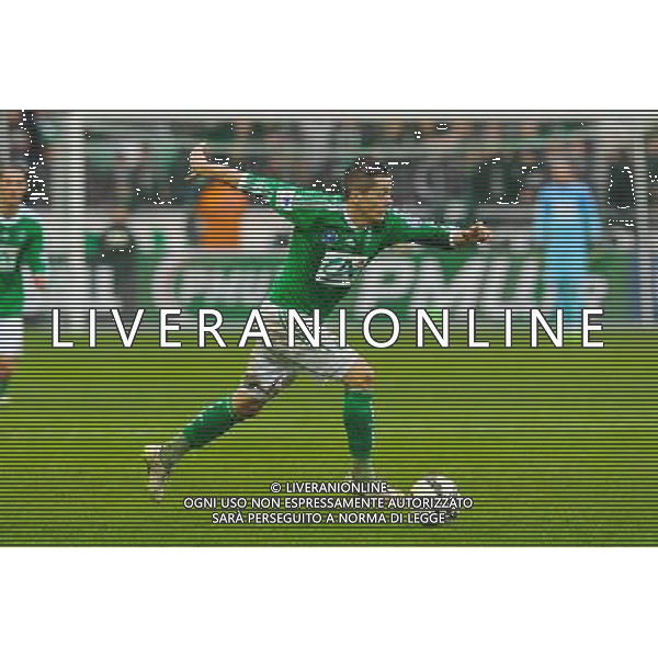 Romain HAMOUMA - 04.01.2015 - Saint Etienne / Nancy - Coupe de France Photo : Jean Paul Thomas / Icon Sport ag aldo liverani sas only italy
