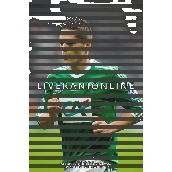 Romain HAMOUMA - 04.01.2015 - Saint Etienne / Nancy - Coupe de France Photo : Jean Paul Thomas / Icon Sport ag aldo liverani sas only italy