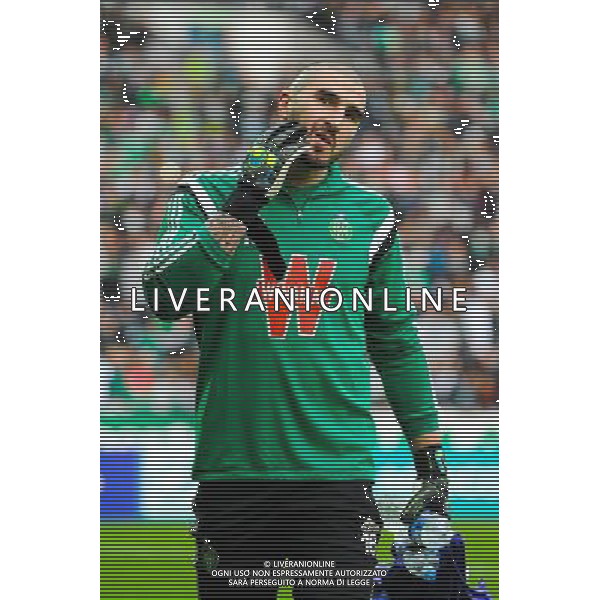 Stephane RUFFIER - 04.01.2015 - Saint Etienne / Nancy - Coupe de France Photo : Jean Paul Thomas / Icon Sport ag aldo liverani sas only italy