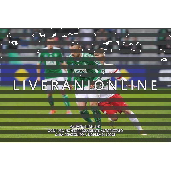 Yohan MOLLO - 04.01.2015 - Saint Etienne / Nancy - Coupe de France Photo : Jean Paul Thomas / Icon Sport ag aldo liverani sas only italy