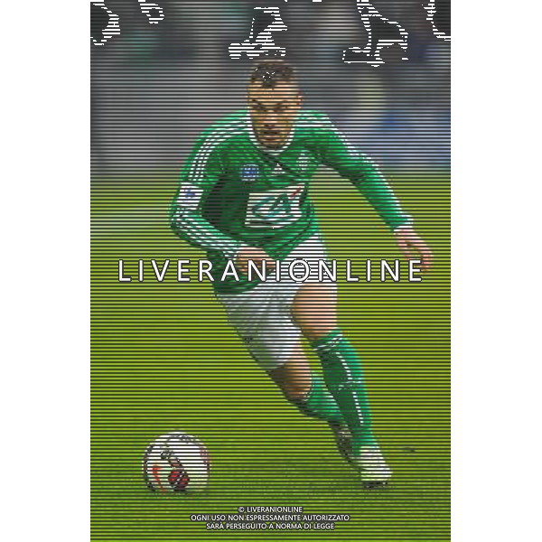 Yohan MOLLO - 04.01.2015 - Saint Etienne / Nancy - Coupe de France Photo : Jean Paul Thomas / Icon Sport ag aldo liverani sas only italy