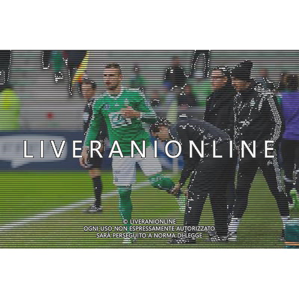 Yohan MOLLO - 04.01.2015 - Saint Etienne / Nancy - Coupe de France Photo : Jean Paul Thomas / Icon Sport ag aldo liverani sas only italy