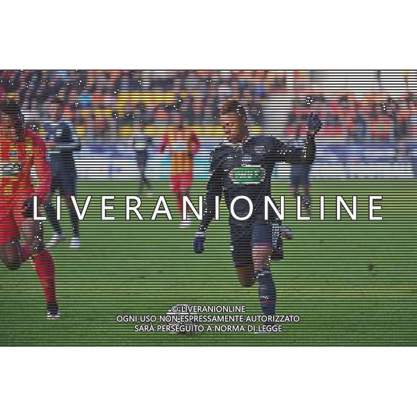 Clinton NJIE - 04.01.2014 - Lens / Lyon - Coupe de France Photo : Dave Winter / Icon Sport AG ALDO LIVERANI SAS ONLY ITALY