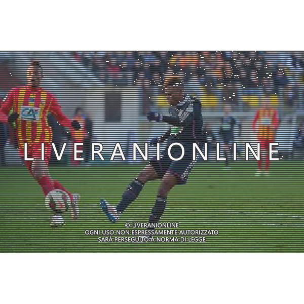 Clinton NJIE - 04.01.2014 - Lens / Lyon - Coupe de France Photo : Dave Winter / Icon Sport AG ALDO LIVERANI SAS ONLY ITALY