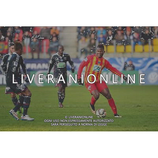 Jean Philippe GBAMIN - 04.01.2014 - Lens / Lyon - Coupe de France Photo : Dave Winter / Icon Sport AG ALDO LIVERANI SAS ONLY ITALY