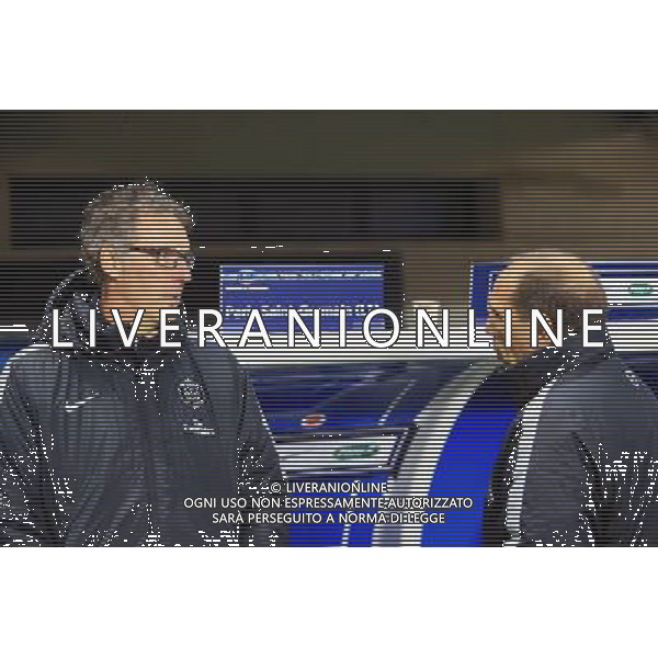 Laurent BLANC / Jean Louis GASSET - 05.01.2015 - Montpellier / PSG - Coupe de France Photo : Nicolas Guyonnet / Icon Sport /Agenzia Aldo Liverani sas - ITALY ONLY - EDITORIAL USE ONLY