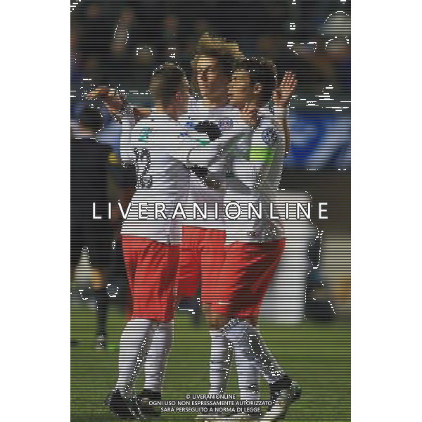 Marco VERRATTI / DAVID LUIZ / THIAGO SILVA - 05.01.2015 - Montpellier / PSG - Coupe de France Photo : Nicolas Guyonnet / Icon Sport /Agenzia Aldo Liverani sas - ITALY ONLY - EDITORIAL USE ONLY