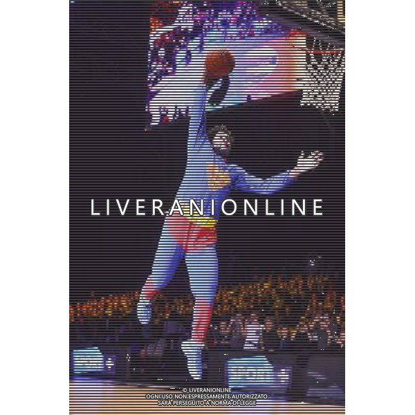 Anthony SMITH - concours de dunks - 03.01.2015 - All Star Game -Paris - Zenith Photo : Dave Winter / Icon Sport /Agenzia Aldo Liverani sas - ITALY ONLY - EDITORIAL USE ONLY
