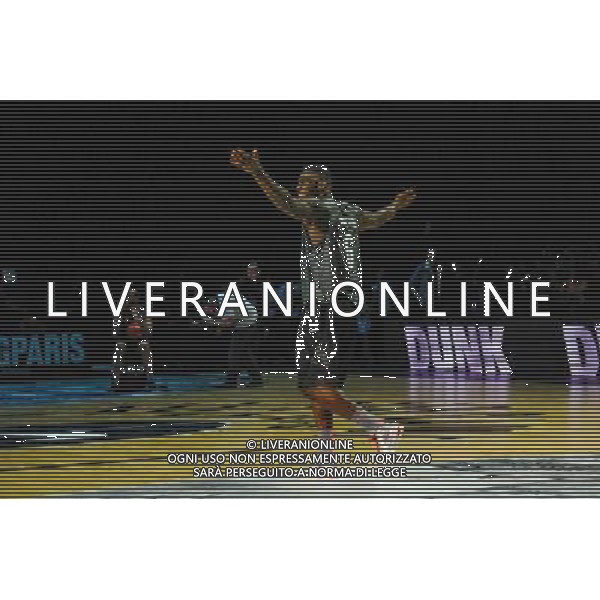 Billy Yakuba OUATTARA - concours de dunks - 03.01.2015 - All Star Game -Paris - Zenith Photo : Dave Winter / Icon Sport /Agenzia Aldo Liverani sas - ITALY ONLY - EDITORIAL USE ONLY