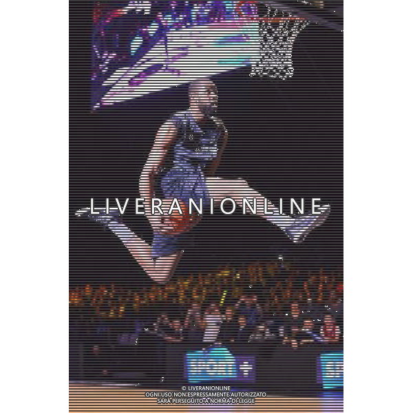 Jeremy NZEULIE - concours de dunks - 03.01.2015 - All Star Game -Paris - Zenith Photo : Dave Winter / Icon Sport /Agenzia Aldo Liverani sas - ITALY ONLY - EDITORIAL USE ONLY