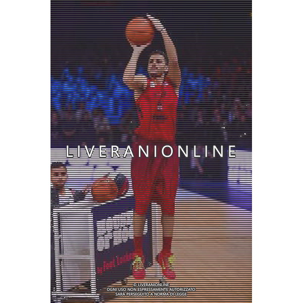 Xavier COROSINE - concours de tirs a 3 points - 03.01.2015 - All Star Game -Paris - Zenith Photo : Dave Winter / Icon Sport /Agenzia Aldo Liverani sas - ITALY ONLY - EDITORIAL USE ONLY