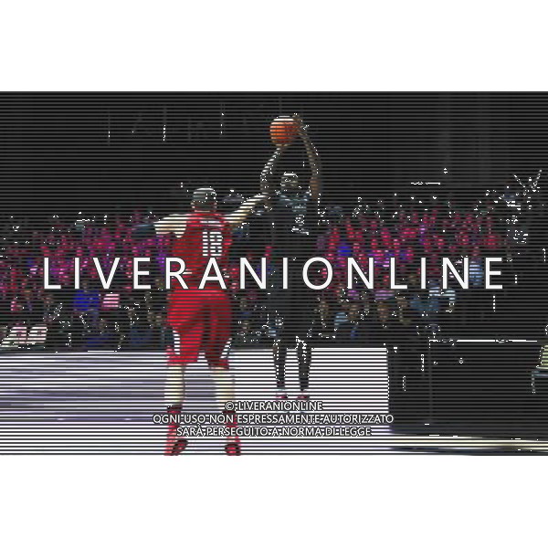 Zachery PEACOCK / Adrian MOERMAN - 03.01.2015 - All Star Game -Paris - Zenith Photo : Dave Winter / Icon Sport /Agenzia Aldo Liverani sas - ITALY ONLY - EDITORIAL USE ONLY