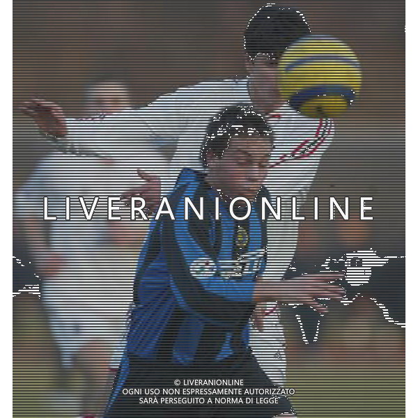 Bresso 12 gennaio 2005 Inter-Milan coppa Italia primavera semifinale Tim Cup nella foto: Belaid foto Romano / Ag. Aldo Liverani