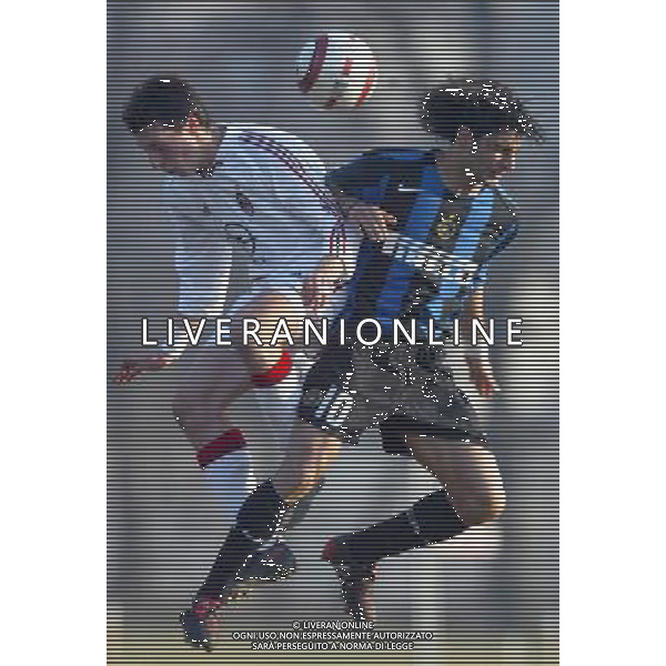 Bresso 12 gennaio 2005 Inter-Milan coppa Italia primavera semifinale Tim Cup nella foto: Marino foto Romano / Ag. Aldo Liverani