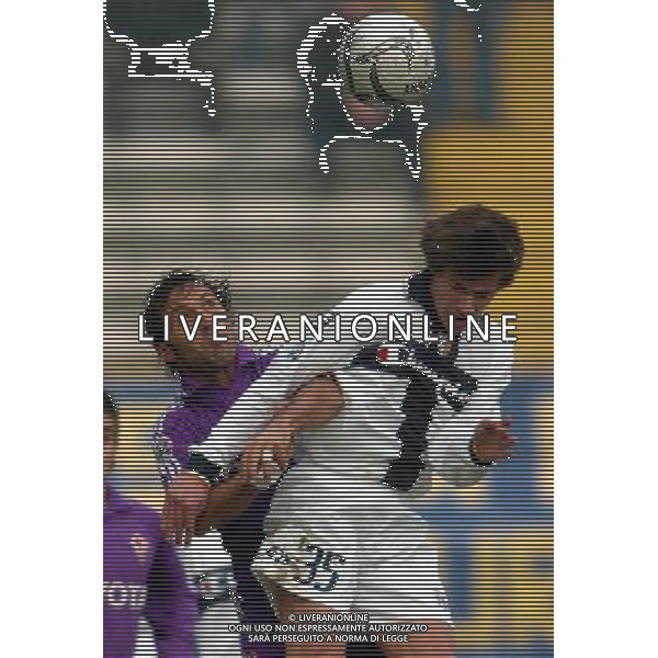 PARMA-FIORENTINA COPPA ITALIA TIM 12/01/2005 NELLA FOTO dessena e di livio FOTO MARCO LUZZANI-AGENZIA ALDO LIVERANI