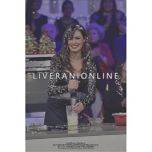 LA PROVA DEL CUOCO TRASMISSIONE TELEVISIVA SPECIALE LOTTERIA ITALIA RAI ROMA 06 GENNAIO 2014 NELLA FOTO MARIA GRAZIA CUCINOTTA ©CORRADETTI/Agenzia Aldo Liverani sas