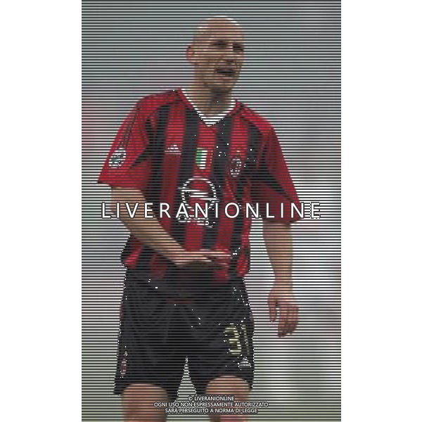 Milan - Palermo coppa Italia Tim Cup 12/01/2005 nella foto jaap stam ph andry/agenzia aldo liverani