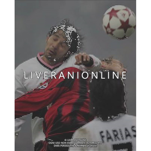Milan - Palermo coppa Italia Tim Cup 12/01/2005 nella foto mario santana ph andry/agenzia aldo liverani