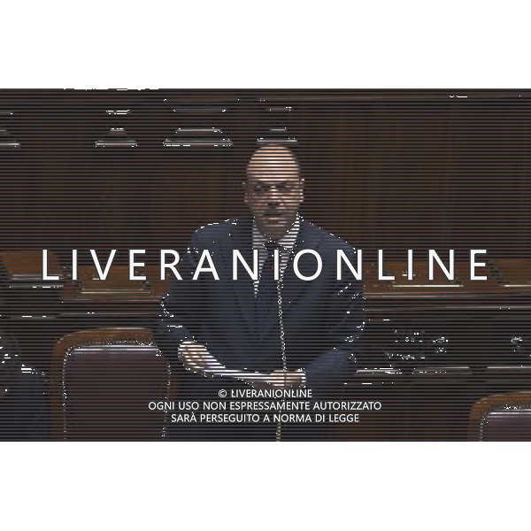 ROMA 09-01-2015 Informativa urgente del ministro dellÕInterno Angelino Alfano sulle possibili implicazioni in Italia della strage di Parigi NELLA FOTO ANGELINO ALFANO FOTO FABRIZIO CORRADETTI-AG ALDO LIVERANI SAS