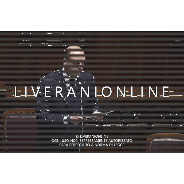 ROMA 09-01-2015 Informativa urgente del ministro dellÕInterno Angelino Alfano sulle possibili implicazioni in Italia della strage di Parigi NELLA FOTO ANGELINO ALFANO FOTO FABRIZIO CORRADETTI-AG ALDO LIVERANI SAS