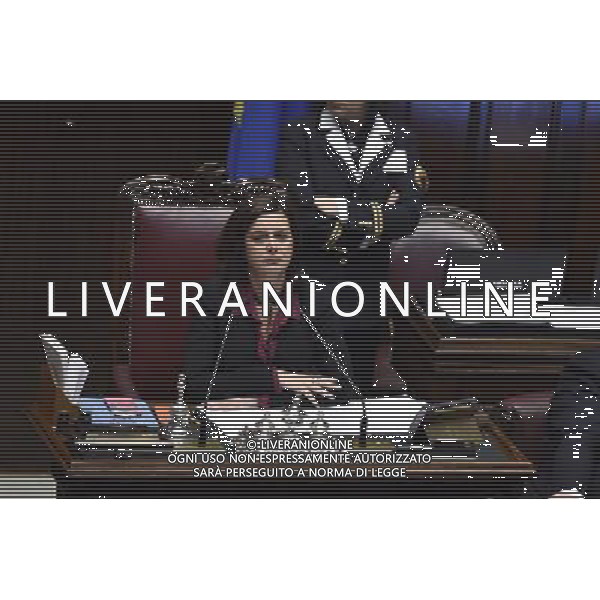 ROMA 09-01-2015 Informativa urgente del ministro dellÕInterno Angelino Alfano sulle possibili implicazioni in Italia della strage di Parigi NELLA FOTO LAURA BOLDRINI FOTO FABRIZIO CORRADETTI-AG ALDO LIVERANI SAS
