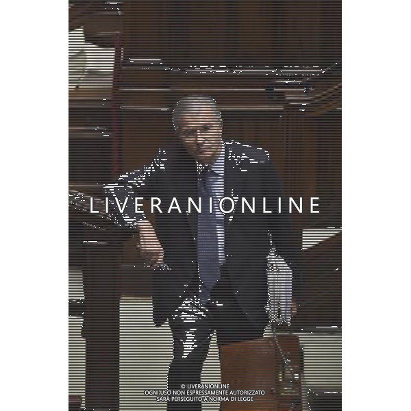 ROMA 09-01-2015 Informativa urgente del ministro dellÕInterno Angelino Alfano sulle possibili implicazioni in Italia della strage di Parigi NELLA FOTO FABRIZIO CICCHITTO FOTO FABRIZIO CORRADETTI-AG ALDO LIVERANI SAS