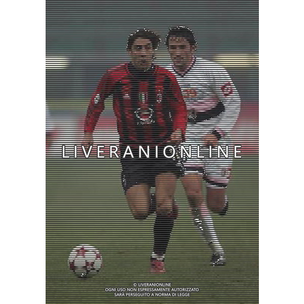Milan - Palermo coppa Italia Tim Cup 12/01/2005 nella foto manuel rui costa ph andry/agenzia aldo liverani
