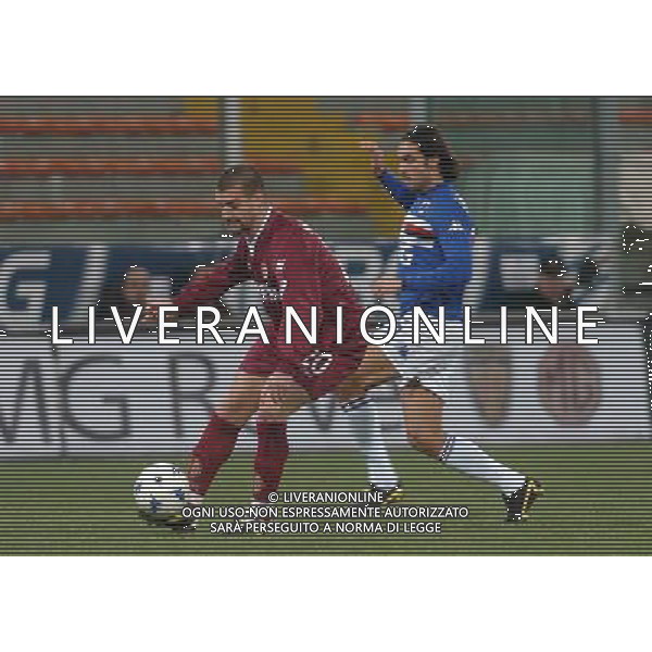 Sampdoria - torino coppa Italia Tim Cup 12/01/2005 nella foto filippo maniero ph gianluigi arcaini/agenzia aldo liverani