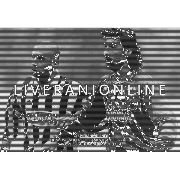 RETROSPETTIVA GIANLUCA VIALLI NELLA FOTO GIANLUCA VIALLI CON LA MAGLIA JUVENTUS AG ALDO LIVERANI SAS