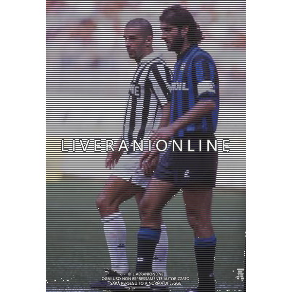 RETROSPETTIVA GIANLUCA VIALLI NELLA FOTO GIANLUCA VIALLI TEBALDO BIGLIARDI AG ALDO LIVERANI SAS